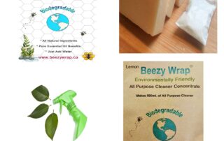 Eco Friendly Dish Soap Beezy Wrap Solid Dish Soap and Eco Friendly All purpose Cleaner Concentrate